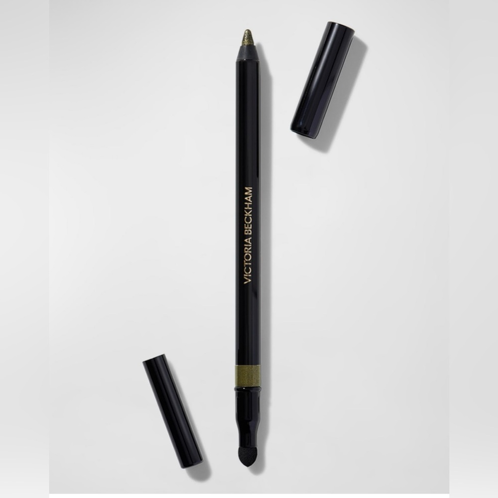 NEW satin kajal jewel eyeliner from Victoria Beckham in Sequin Green